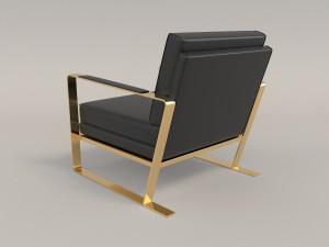 relaxing chairs and coffee table 4 3D मॉडल
