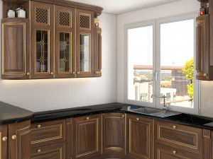 classic kitchen 3 3D 模型