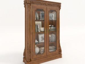 display cabinet classic style 5 3D Model