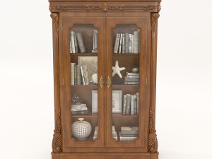 display cabinet classic style 5 3D 模型