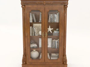 display cabinet classic style 5 3D Model