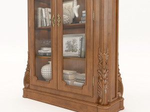 display cabinet classic style 5 3D 模型
