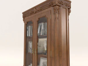display cabinet classic style 5 3D Model
