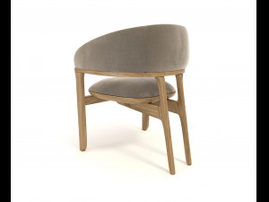 contemporary design table and chair set 2 Modelo 3D