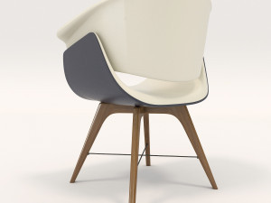 modern armchair design set 3 3D Модель