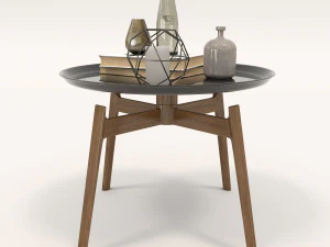 modern armchair design set 3 3D Model