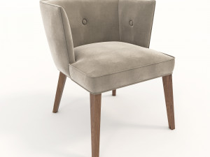 modern coffee chair Modèle 3D