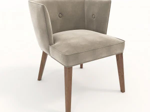 modern coffee chair 3D Model