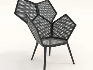 modern coffee chair 3D Model