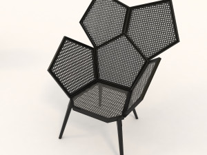 modern coffee chair Modèle 3D