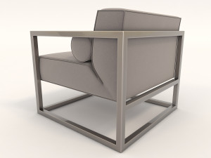 modern coffee chair Modèle 3D