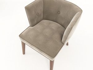 modern coffee chair Modèle 3D