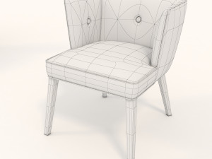 modern coffee chair Modèle 3D