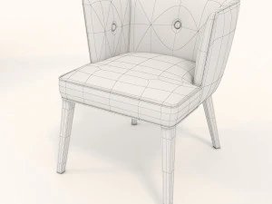 modern coffee chair 3D Model