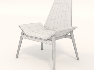 modern coffee chair Modèle 3D