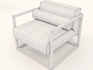 modern coffee chair Modèle 3D