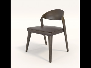 contemporary design table and chair set 4 Modello 3D