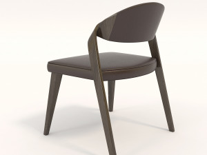 contemporary design table and chair set 4 Modello 3D