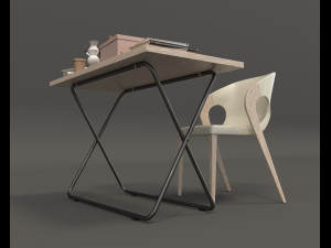 modern office furniture 3D 모델