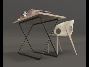 modern office furniture 3D Model