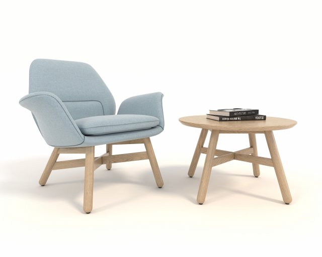 modern armchair design set 5 3D Model .c4d .max .obj .3ds .fbx .stl .blend 