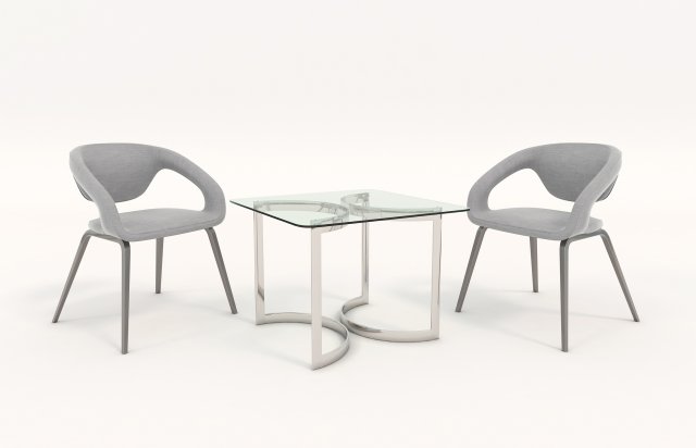 modern table and chair set 4 Modello 3D .c4d .max .obj .3ds .fbx .stl .blend 