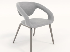 modern table and chair set 4 Modello 3D