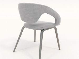 modern table and chair set 4 Modello 3D