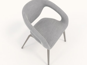 modern table and chair set 4 Modello 3D