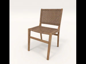 outdoor rattan furniture set 3D Model