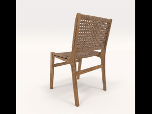 outdoor rattan furniture set Modèle 3D