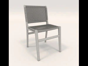 outdoor rattan furniture set 3D Model