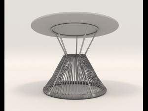 outdoor rattan furniture set Modèle 3D