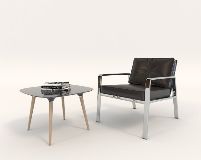 contemporary design armchair set 4 Modèle 3D .c4d .max .obj .3ds .fbx .stl .blend 