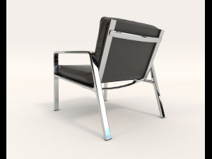 contemporary design armchair set 4 Modèle 3D