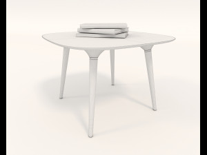contemporary design armchair set 4 Modèle 3D