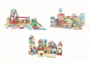 колекція іграшок 3D Модель