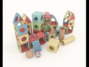 toys collection Modèle 3D