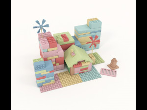 toys collection Modèle 3D