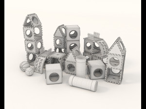 toys collection Modèle 3D