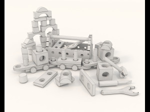 toys collection Modèle 3D