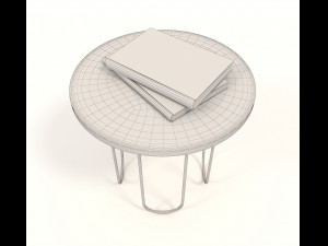 contemporary design armchair set 9 3D Model