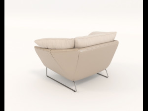 contemporary design armchair set 10 3D 모델