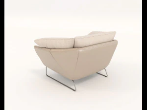 contemporary design armchair set 10 3D Model