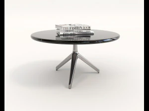 contemporary design armchair set 10 3D Model
