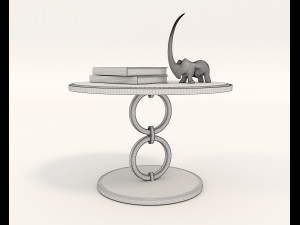 modern comfortable reading chair 3D Модель