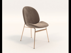 contemporary design table and chair set 6 Modèle 3D