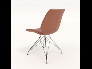 contemporary design table and chair set 7 3D Модель