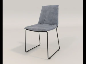 contemporary design dining set 2 3D Model