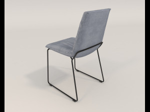 contemporary design dining set 2 3D Model